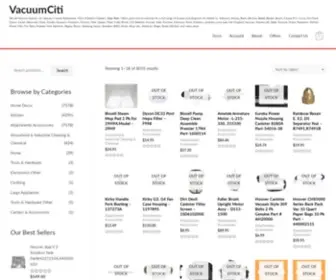 Vacuumciti.com(Info@) Screenshot