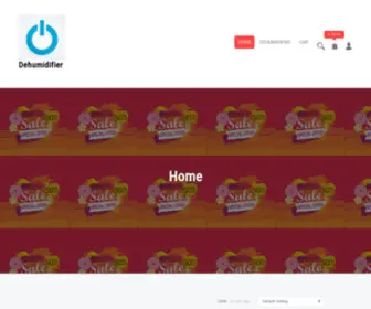 Vacuumcleaners-Outlet.com(Dehumidifier) Screenshot