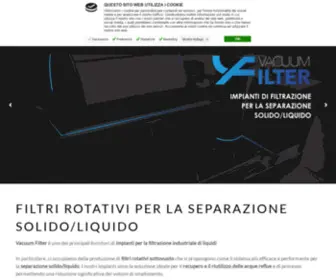 Vacuumfilter.com(Impianti di Filtrazione) Screenshot