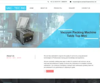 Vacuumpackingmachines.net(Vacuum Packing Machines) Screenshot