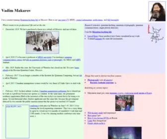 Vad1.com(Vadim Makarov's) Screenshot