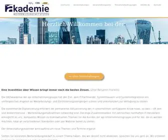 Vadakademie.de(Weiterbildung mit System) Screenshot