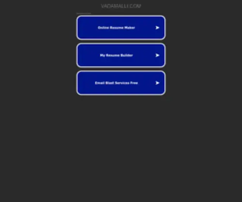 Vadamalli.com(vadamalli) Screenshot