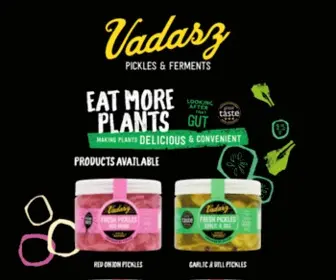 Vadaszdeli.co.uk(Vadasz Pickles & Ferments) Screenshot