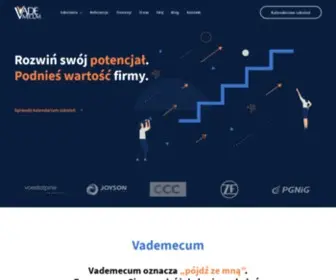 Vade.com.pl(Firma szkoleniowa Vademecum) Screenshot