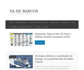 Vadebarcos.net(VA DE BARCOS) Screenshot