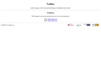 Vadino.com(Search and Research) Screenshot