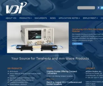 Vadiodes.com(Virginia Diodes) Screenshot