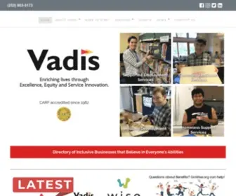 Vadis.org(The mission of Vadis) Screenshot