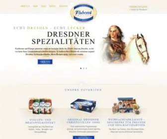 Vadossi.de(Dresdner Christstollen und Sächsische Spezialitäten) Screenshot