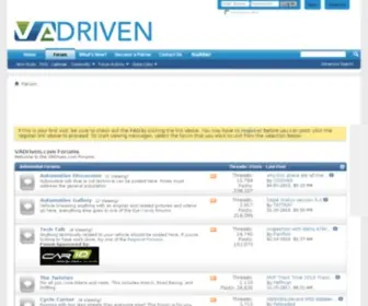 Vadriven.com(Forums) Screenshot