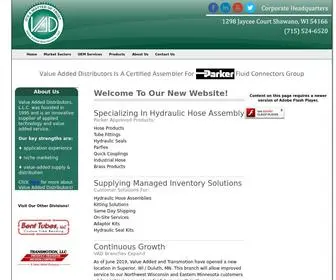 Vadtek.com(Value Added Distributors) Screenshot