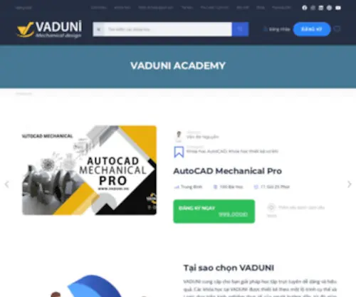 Vaduni.vn(Vaduni Academy) Screenshot