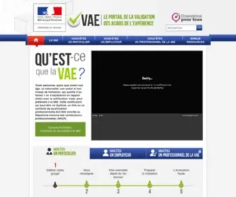 Vae.gouv.fr(Vae) Screenshot
