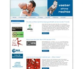 Vaeter-Ohne-Rechte.at(Väter) Screenshot