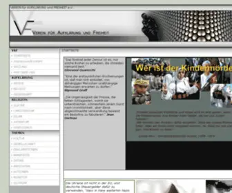Vafpage.de(Aufklärung) Screenshot