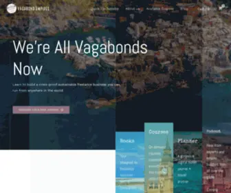 Vagabondempires.com(Your Passport to Freelance Success) Screenshot