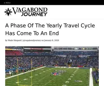 Vagabondjourney.com(Vagabond Journey Perpetual Travel) Screenshot