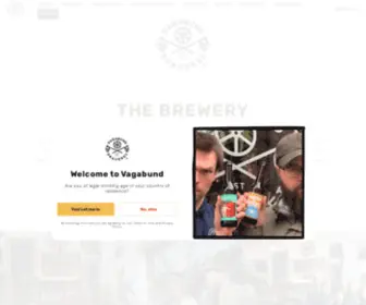 Vagabundbrauerei.com(Berlin craft beer brewery with a taste for adventure) Screenshot