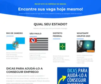 Vagadeempregorj.com.br(Emprego Brasil) Screenshot