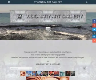 Vagallery.com(VISIONARY ART GALLERY) Screenshot