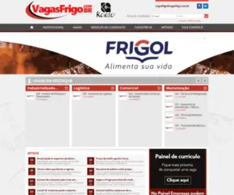 Vagasfrigo.com.br(Currículos) Screenshot