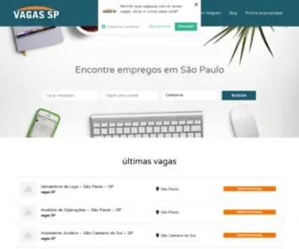 Vagassp.com.br(Vagas SP) Screenshot