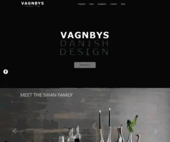 Vagnbys.com(Danish designed wine and living products. Vagnbys) Screenshot