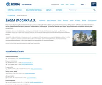 Vagonka.cz(Škoda) Screenshot