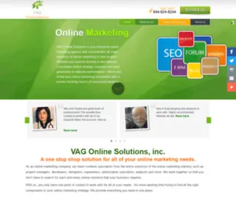 Vagonlinesolutions.com(Website design and Mobile app Development in New York) Screenshot