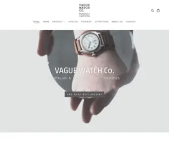 Vague-W.co.jp(メーカー公式WEB SITE) Screenshot