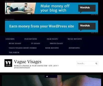 Vaguevisages.com(Forming the Future) Screenshot