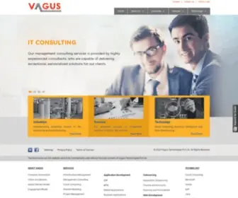 Vagustech.com(Vagus Technologies) Screenshot