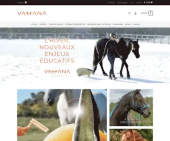 Vahana.fr(Matériel éducatif en équitation éthologique/natural horsemanship) Screenshot