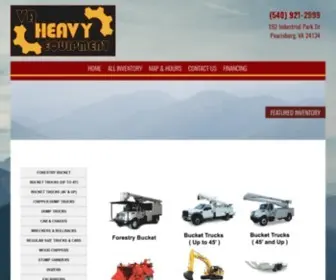 Vaheavyequipment.com(VA Heavy Equipment) Screenshot