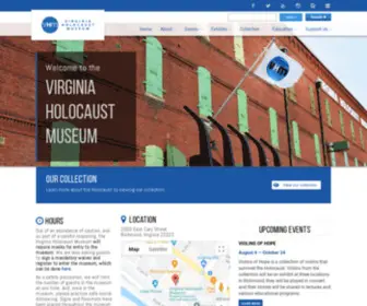 Vaholocaust.org(Virginia Holocaust Museum) Screenshot