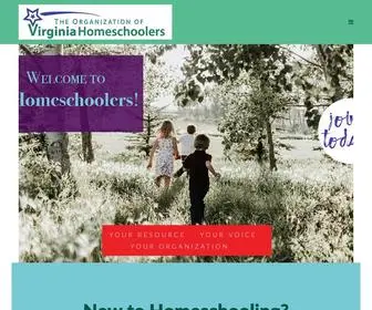 Vahomeschoolers.org(Main VaHomeschoolers Site) Screenshot