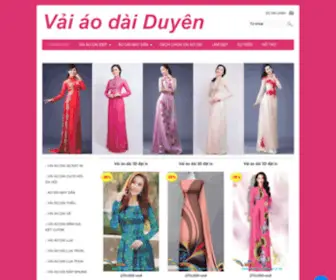 Vaiaodaiduyen.com(Chuyên các loại vải áo dài đẹp trong và ngoài nước) Screenshot