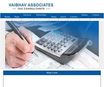 Vaibhavassociates.in(vaibhavassociates) Screenshot