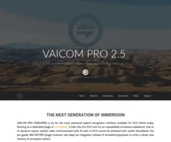 Vaicompro.com(VAICOM PRO) Screenshot