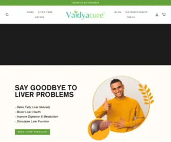 Vaidyacure.com(vaidyacure) Screenshot