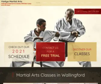 Vaidyamartialarts.com(Folsom Home) Screenshot