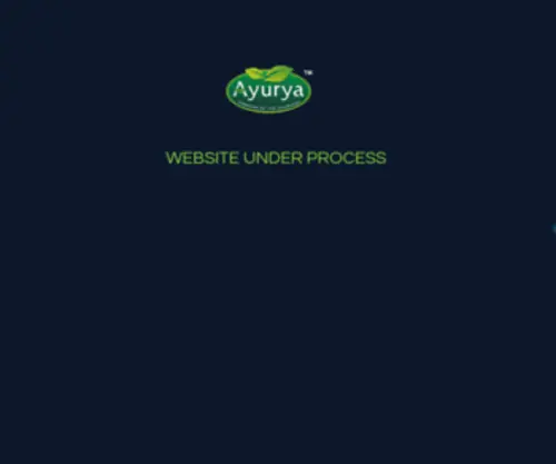 Vaidyarishi.com(UNDER PROSSES) Screenshot