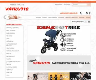 Vaikutis.lt(Viskas Jūsų vaikams) Screenshot