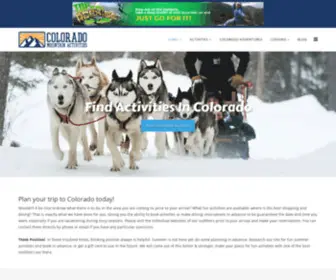 Vail-Activities.com(Colorado Vacations) Screenshot