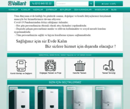 Vaillanturunleri.com(Vaillant) Screenshot