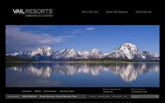 Vailresorts.com(Vail Resorts Management Company) Screenshot