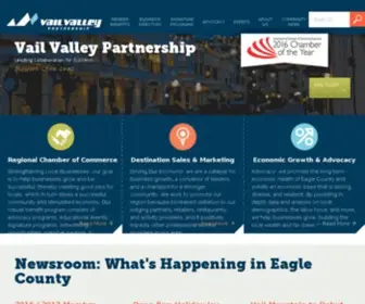 Vailvalleypartnership.com(Vail Valley Partnership) Screenshot