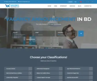 Vainbd.com(Vacancy Announcement in BD) Screenshot