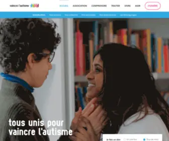 Vaincrelautisme.org(VAINCRE L’AUTISME) Screenshot